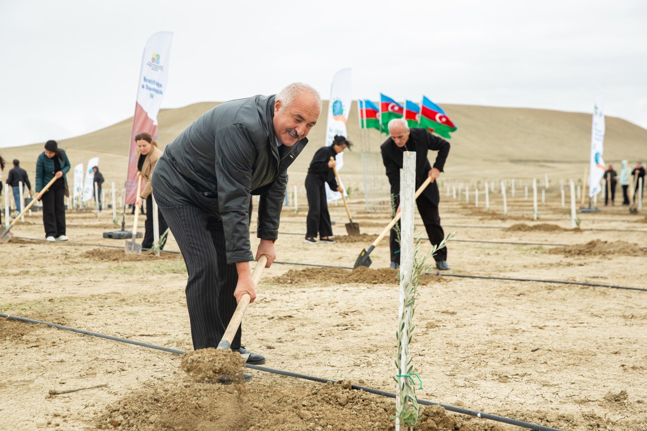 ETSN kollektivi şəhidlərin əziz xatirəsini yad edib - FOTOLAR